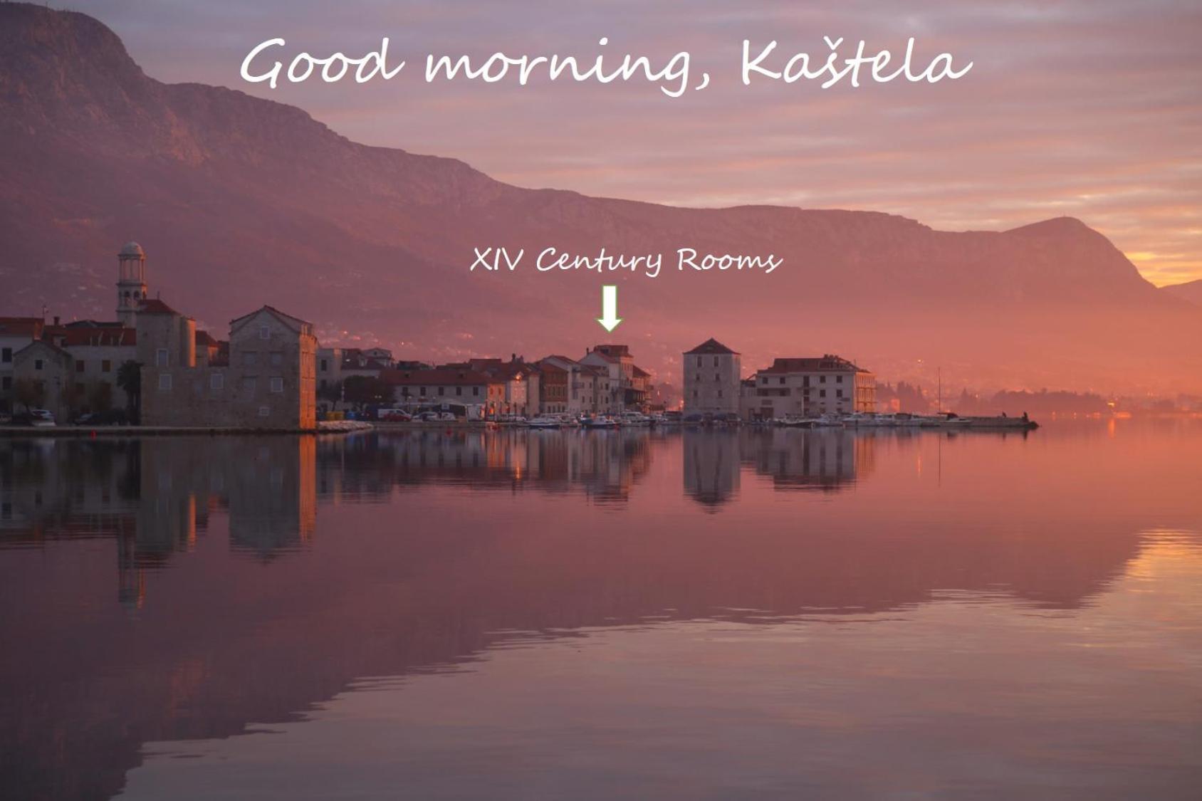 XIV Century Rooms Kaštela Exterior foto